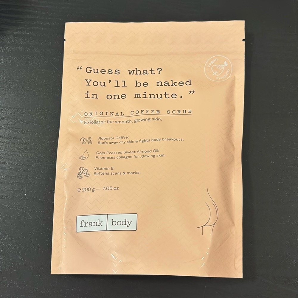 Frank Body coffee scrub